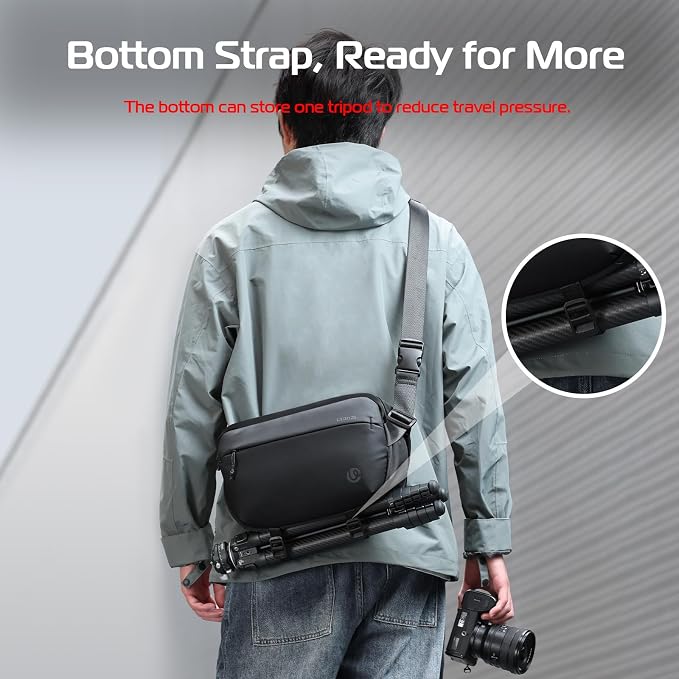 ULANZI Camera Sling Bag, Water-Resistant Camera Case