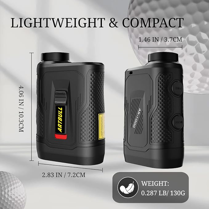 7 in 1 Golf Laser Rangefinder 6X Magnification