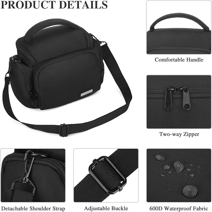 G-raphy Camera Bag Case Small Camera Sling Bags Camera Photography Accessories