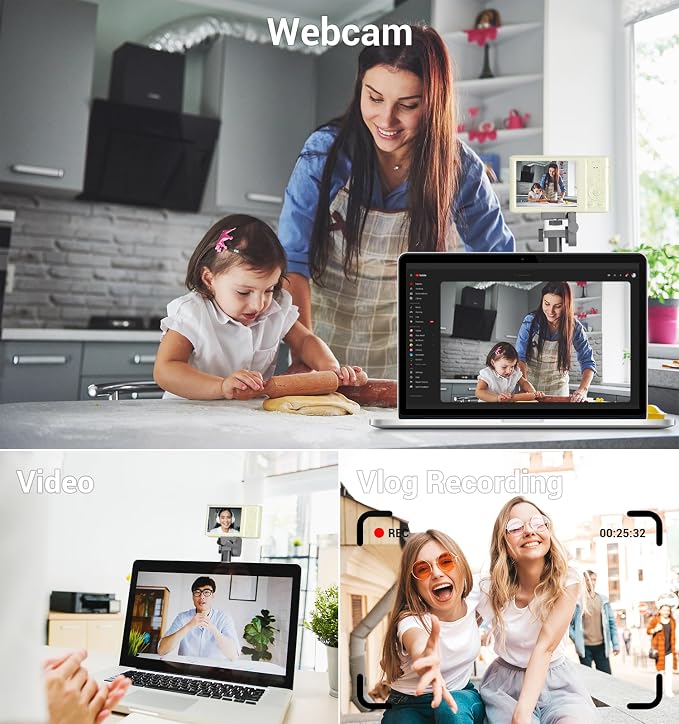 Digital Camera, Upgraded FHD 4K Digital Camera