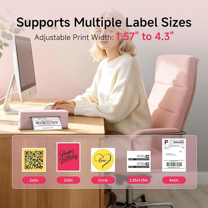 Bluetooth Thermal Label Printer