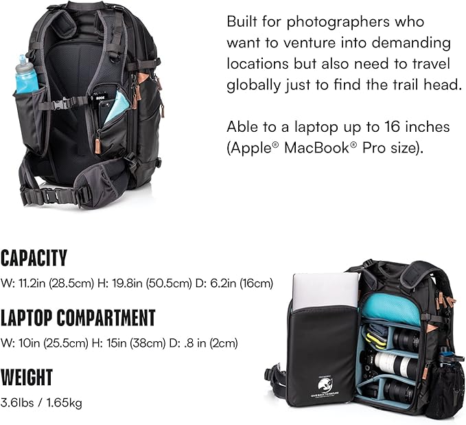 Shimoda Explore v2 30 Backpack, Mid-Size Outdoor Photography Travel Camera Pack