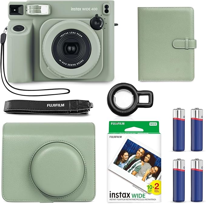 Fujifilm Instax Wide 400 Instant Camera + INSTAX Wide Film + Shutter