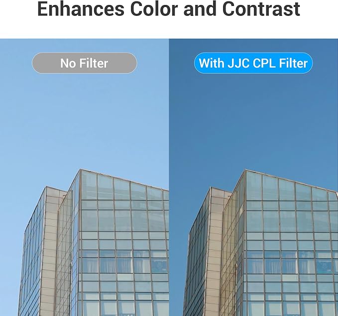 JJC 77mm Circular Polarizer Polarizing CPL Filter