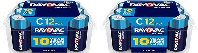 Rayovac C Batteries, C Cell Battery