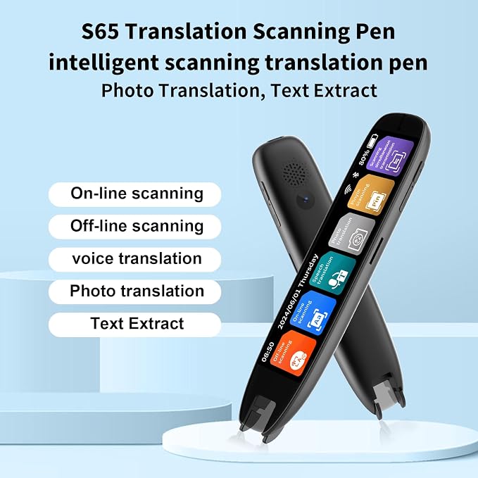 Translation Pen, 142 Language Translator Device Translator Pen, Text Extract Pen