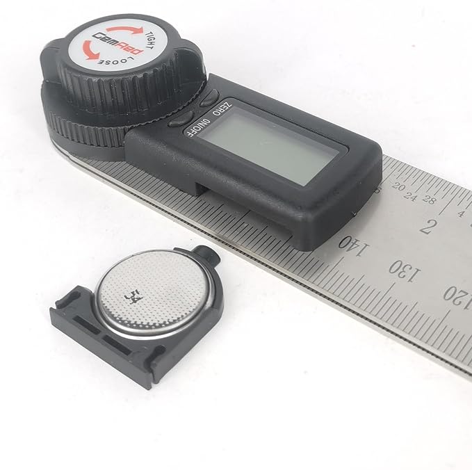 GemRed 82305 Digital Angle Finder Protractor Stainless Steel