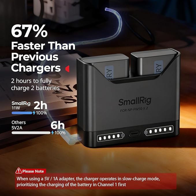 SMALLRIG NP-FW50 Battery Charger