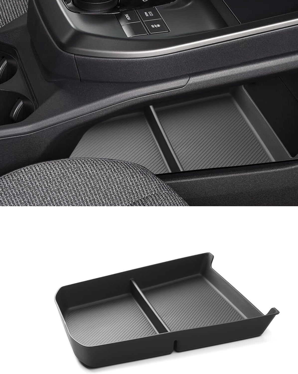 for 2026 Toyota bZ bZ4X Center Console Organizer Cup Holder