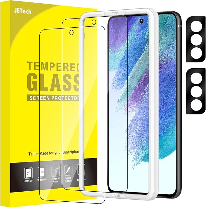 JETech Screen Protector for Samsung Galaxy S21 FE 5G