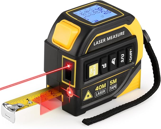 4-in-1 Laser Tape Measure