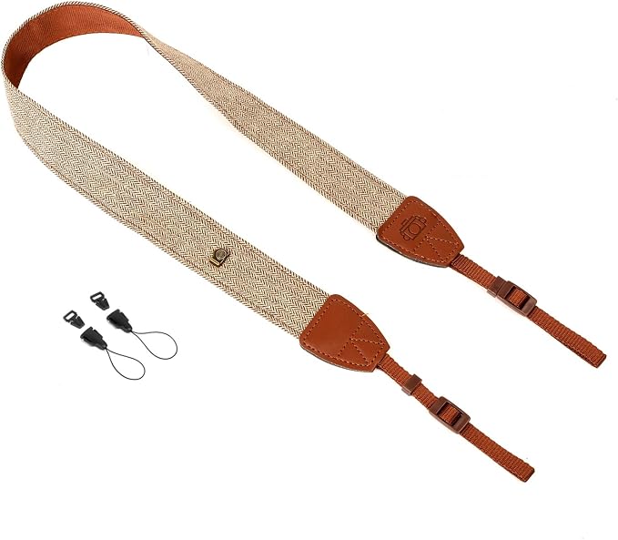 Camera Strap Canvas Brown Shoulder Strap