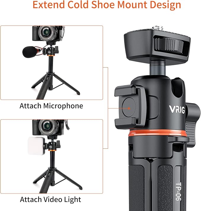 VRIG 21.6" Extension Pole Tripod