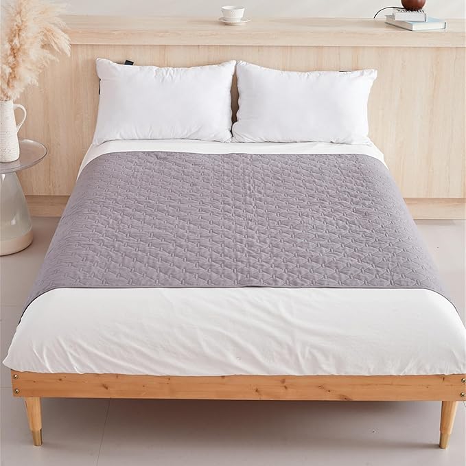GIBZ Waterproof Dog Bed Blanket Cover Anti Slip Pet Furniture Protector Washable Large Washable Quilted Mat for Indoor, Khaki, 200x260cm