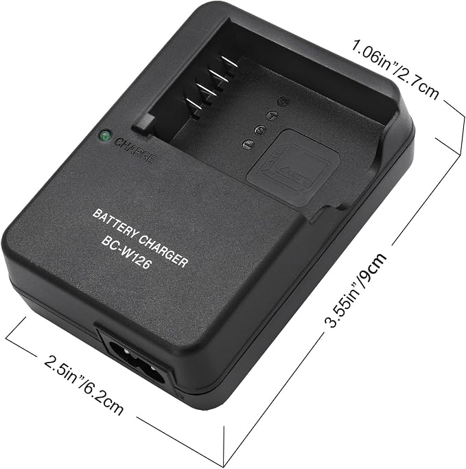 BC-W126 Battery Charger for Fujifilm BC-W126S NP-W126 NP-W126S Battery