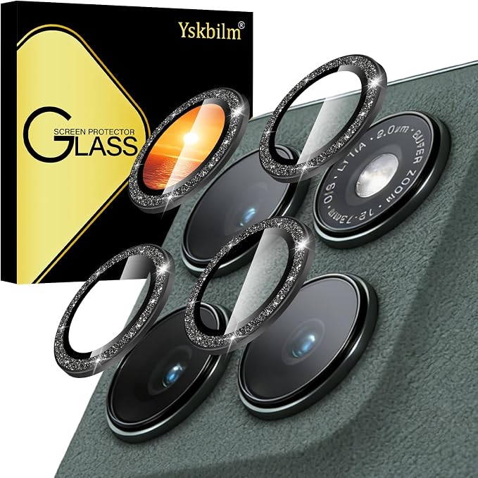 Compatible with Motorola Moto Edge 2025 Camera Lens Protector, Individual Bling