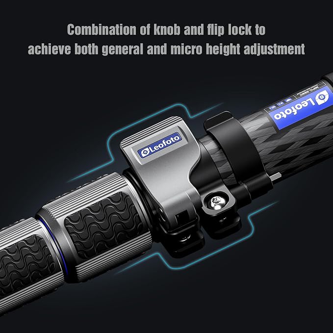 Carbon Fiber Lightweight Camera Monopod, Quick Lock System, MaxLoad 40kg