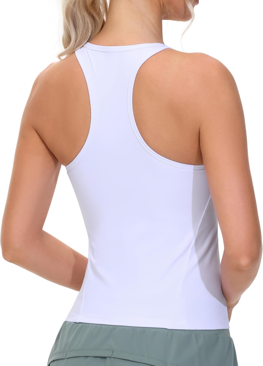 The Gym People Racerback Workout Tank Tops - Slim Fit Sleeveless Athletic Shirts for Women