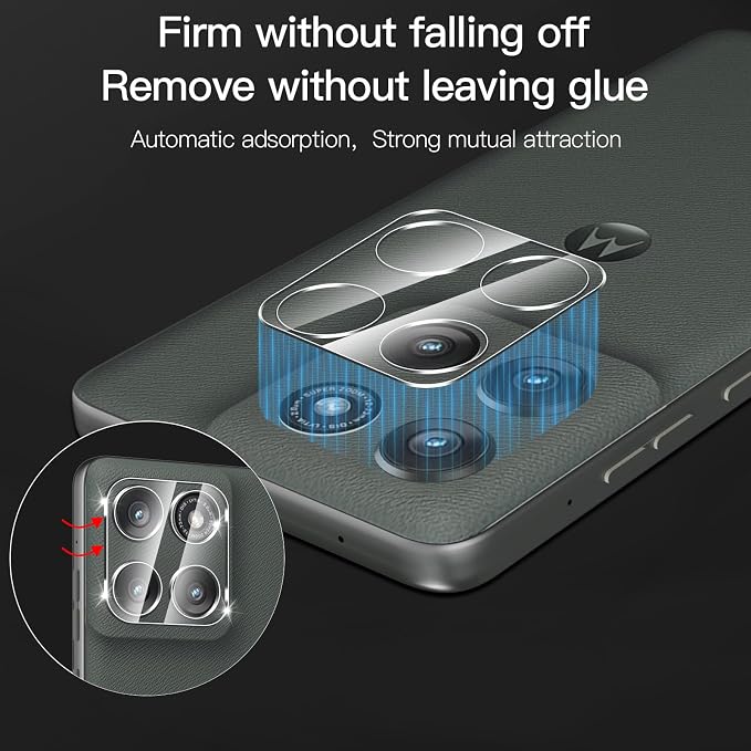 Anoowkoa 2 Pack Designed for Motorola Edge 2025 3D Screen protector + Moto Edge