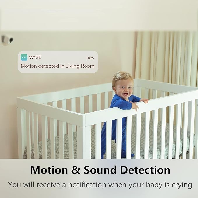 Cam V3 Smart Home Security Camera, Indoor/Outdoor Use, IP65-Rated 1080p Plug-in