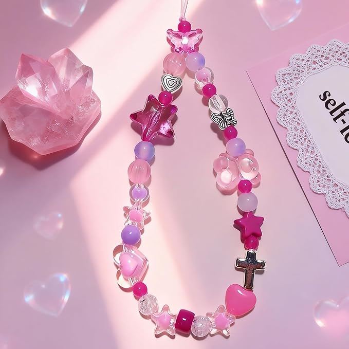 Beaded Camera Wrist Strap Cute Digital Camera Charm Lanyard, Phone Wristlet