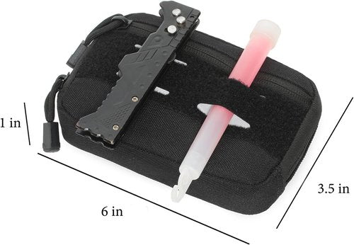 Mini Tactical Belt Pouch by Heavy Duty - Compact Molle Utility Gear for Men | Perfect for Travel & Hiking