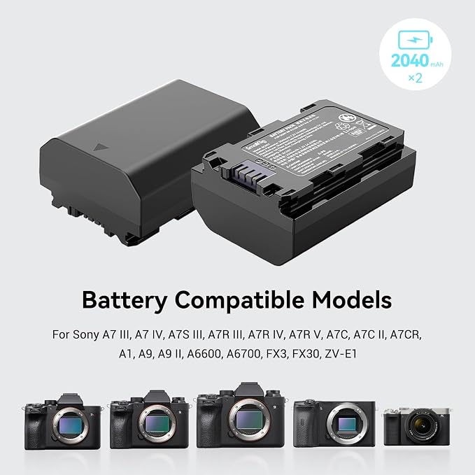 SmallRig Replacement Camera Battery Charger Set