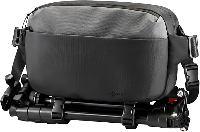 FINTIE Camera Sling Bag for DSLR/SLR/Mirrorless, Waterproof Crossbody Camera
