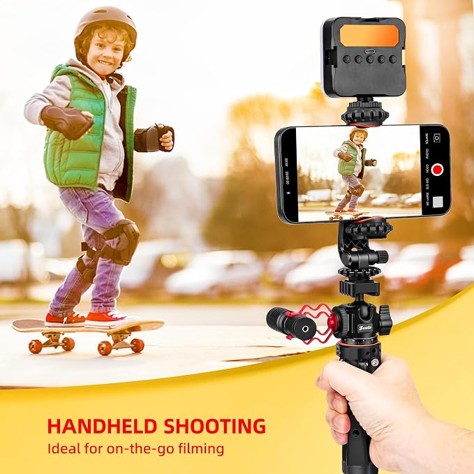 Zeadio Heavy Metal Tripod Kit: 1/4" Screw Adapter Tripod Mount