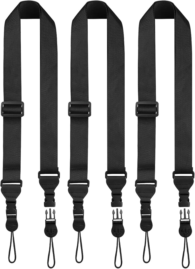 FIEIL 3 Pack Nylon iPad Strap, Adjustable Camera Neck Strap, Comfortable