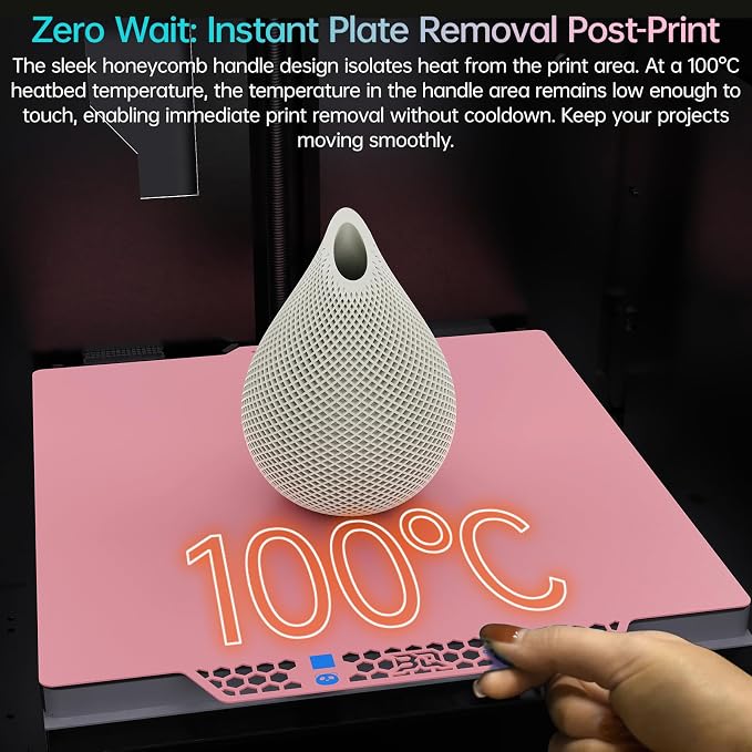 BIQU CryoGrip Pro Glacier Pink Compatible