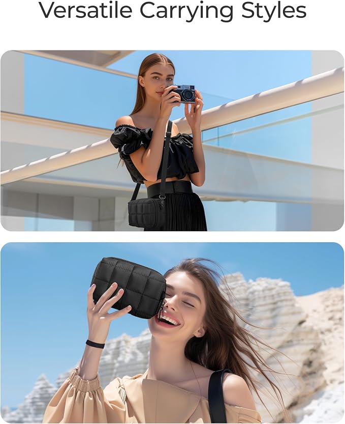 BAGSMART Digital Camera Case, Protective Puffy Camera Case