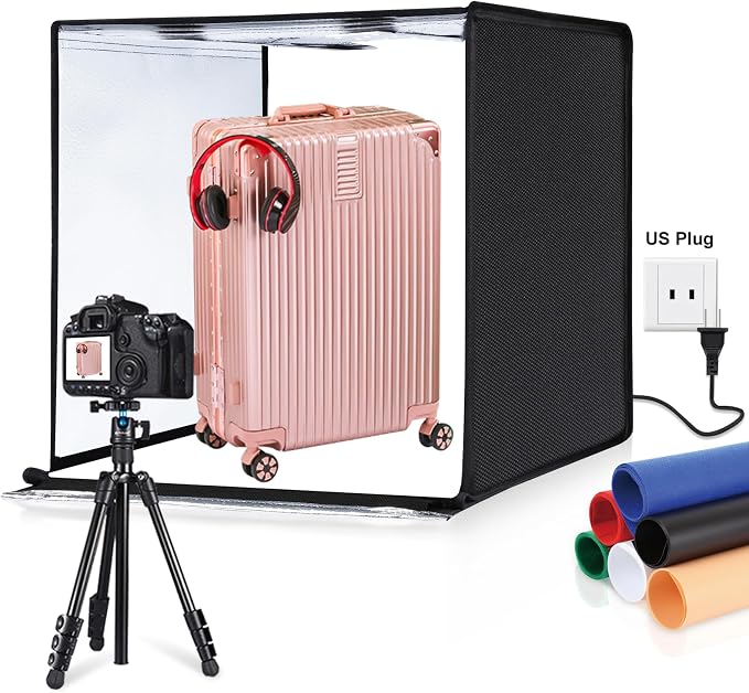 PULUZ Light Box Photography, 24x24 inch Large Photo Light Box