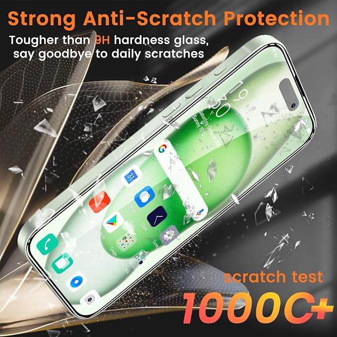 Lesakit 4+4 Pack Privacy Screen Protector