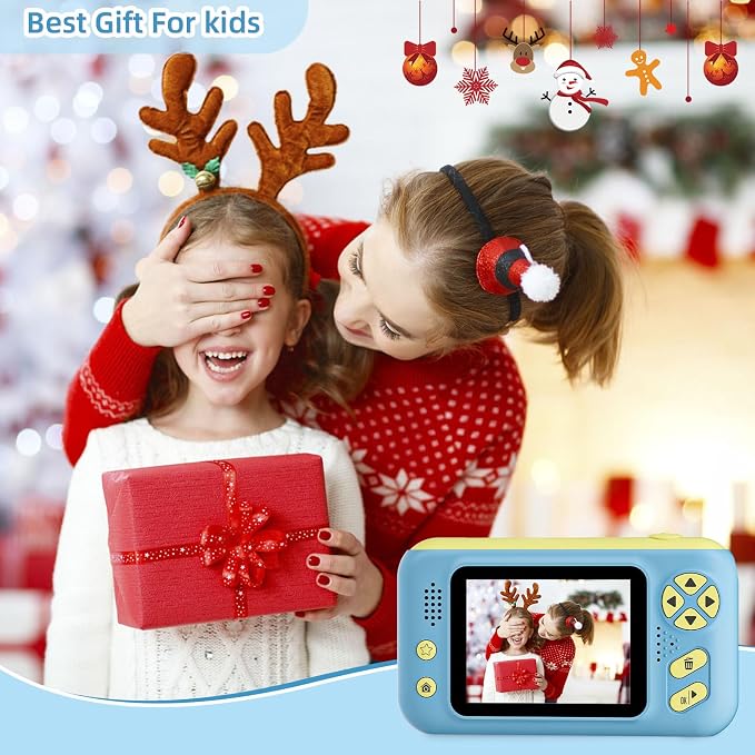 Makolle Camera for Kids, Portable Travel Camera for Childrens Age 3-8, Drop