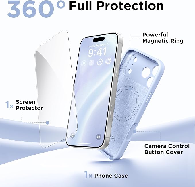 GolbinBox Magnetic for iPhone 17 Pro Max Case, Compatible