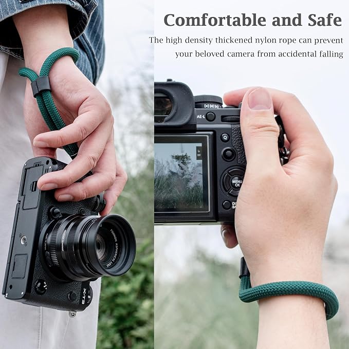 VOVMOEYA Camera Wrist Strap Rope, Camera Hand Strap Compatible