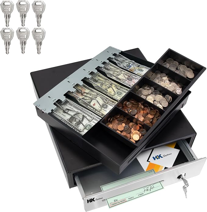 HK SYSTEMS 16inch "Stainless Steel" Front Heavy Duty POS "USB" Interface Cash