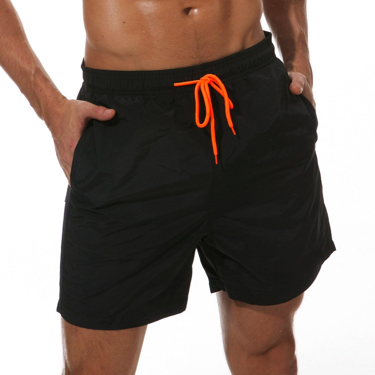 SILKWORLD Men's Swim Trunks - Quick Dry Beach Shorts with Pockets | Comfortable Fit & Stylish Design