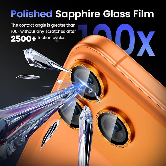 Tensea for iPhone 17 Pro Max Camera Lens Protector, Metal Aluminum Alloy