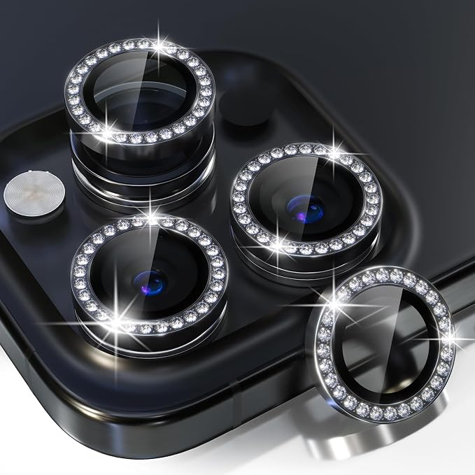 Choiche Compatible for iPhone 15 Pro/iPhone 15 Pro Max Camera Lens Protector