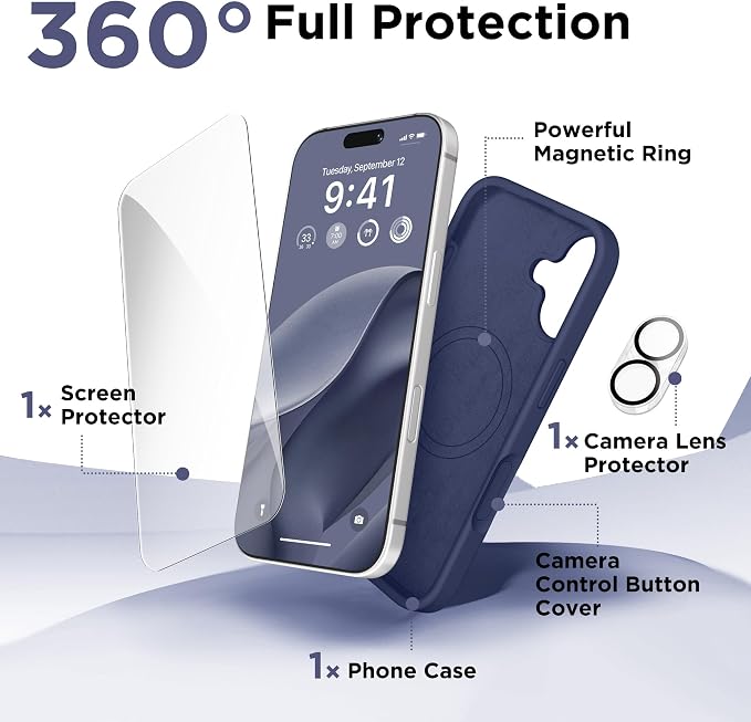 GolbinBox Magnetic for iPhone 17 Case, Compatible