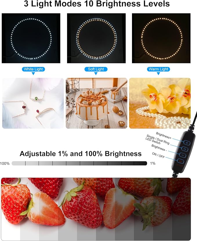 PULUZ Light Box Photography, 20x20 inch Large Photo Light Box