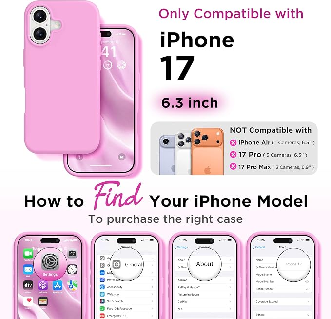 GolbinBox Magnetic for iPhone 17 Case, Compatible
