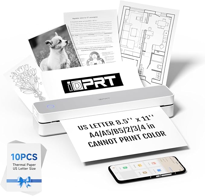 iDPRT Portable Printer Wireless