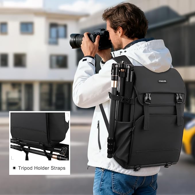 MOSISO Camera Backpack, DSLR/SLR/Mirrorless Camera Bag