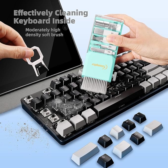 Tassmpitor Laptop Cleaning Kit, All in 1 Keyboard Cleaning kit