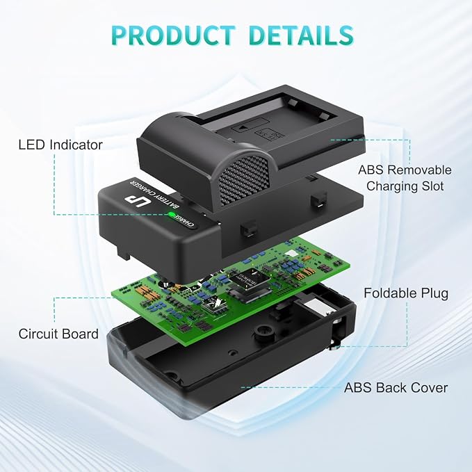 NP-FW50 Battery Charger, LP Charger Compatible