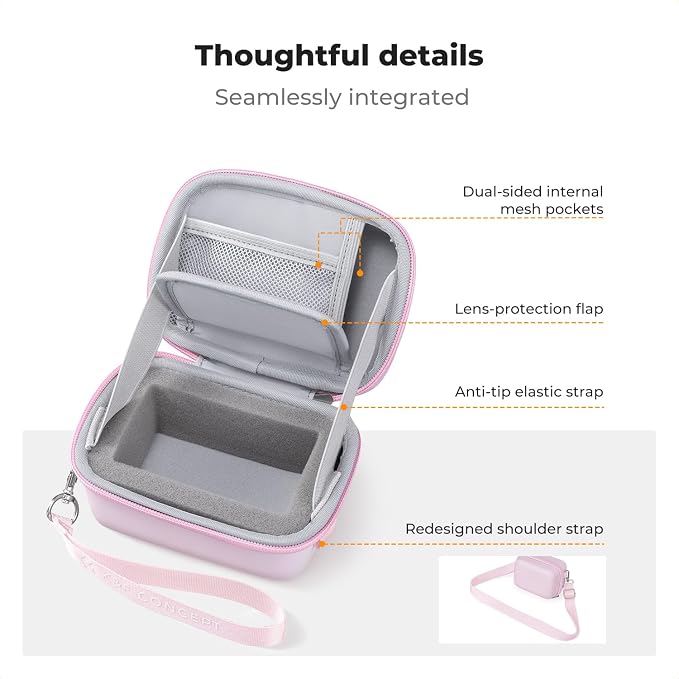 K&F CONCEPT Carrying Case for Digital Camera, Hard Shell Protective Travel Case