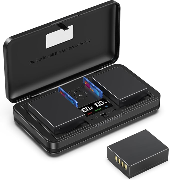 NP-W126 Camera Battery Multifunctional Charger Set Compatible